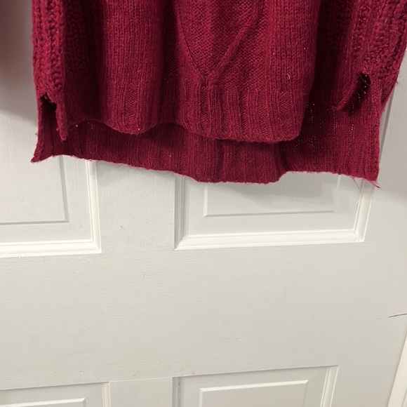 Cupcakes and Cashmere burgundy wine sweater - Picture 5 of 6